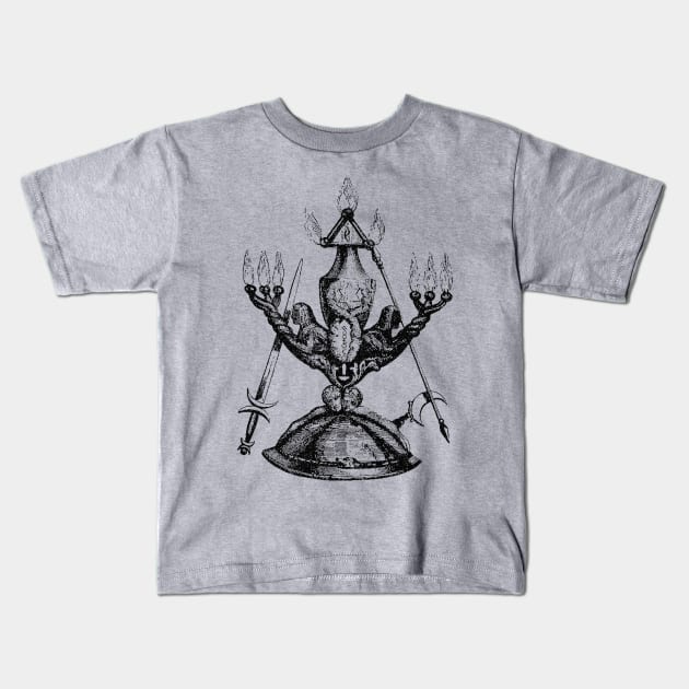 Eliphas Levi  - Occultist Design Kids T-Shirt by CultOfRomance